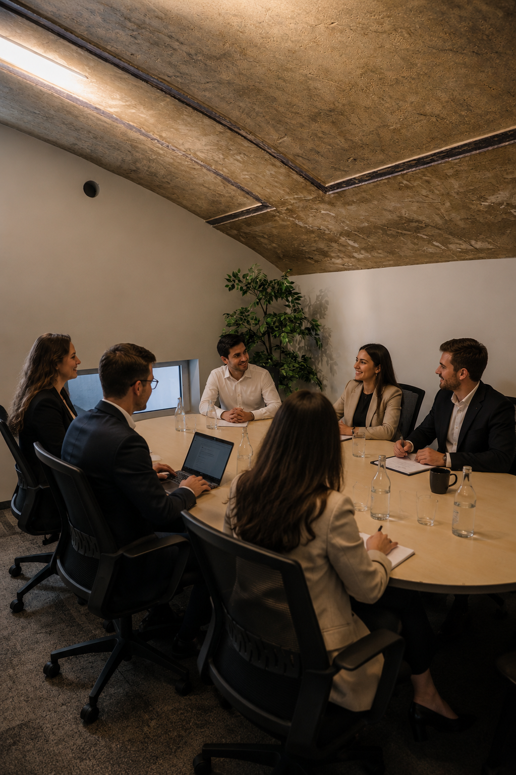 Meeting Room 1 — jednání u stolu