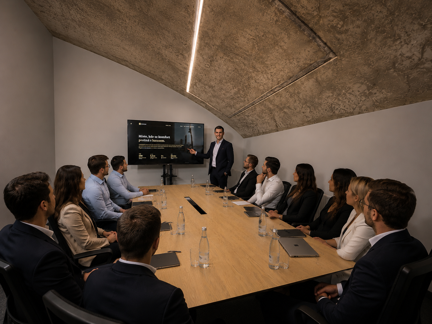 Meeting Room 2 — jednání s prezentací